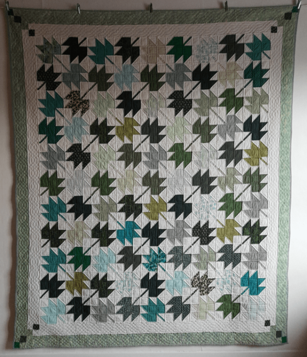 Feuilles d'érables afro-canadiennes