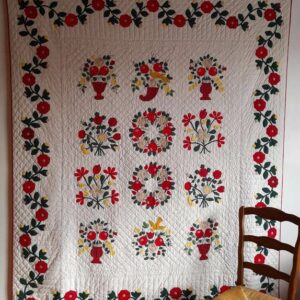 Floral album quilt